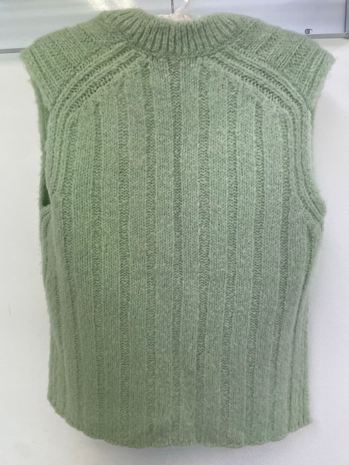 Rus vest knit mint green 상품이미지3