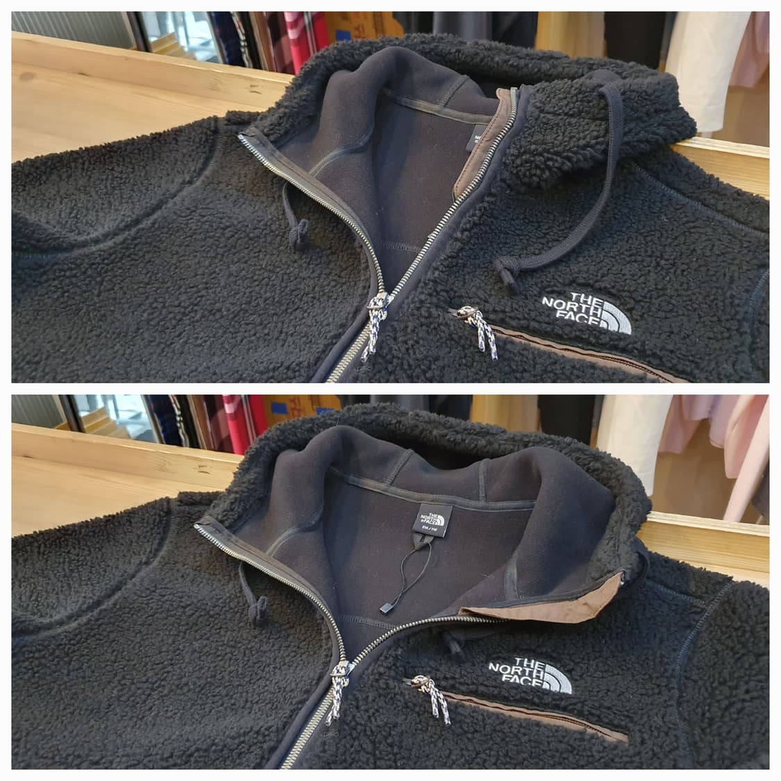 (새상품)105/110.노스페이스 후리스 후드점퍼 상품이미지5