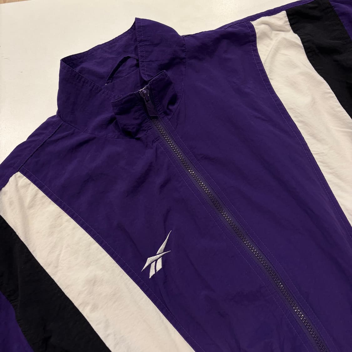 [L] 리복 레트로 바람막이 자켓 퍼플/블랙/화이트 D886 상품이미지3