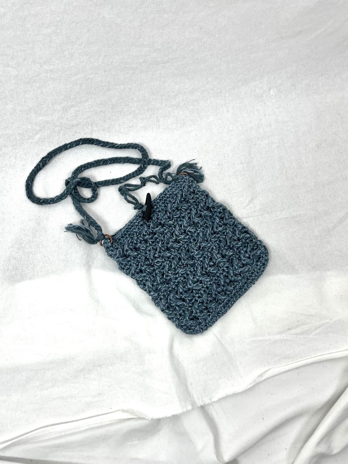 Vintage 핸드메이드 미니크로스백 상품이미지1