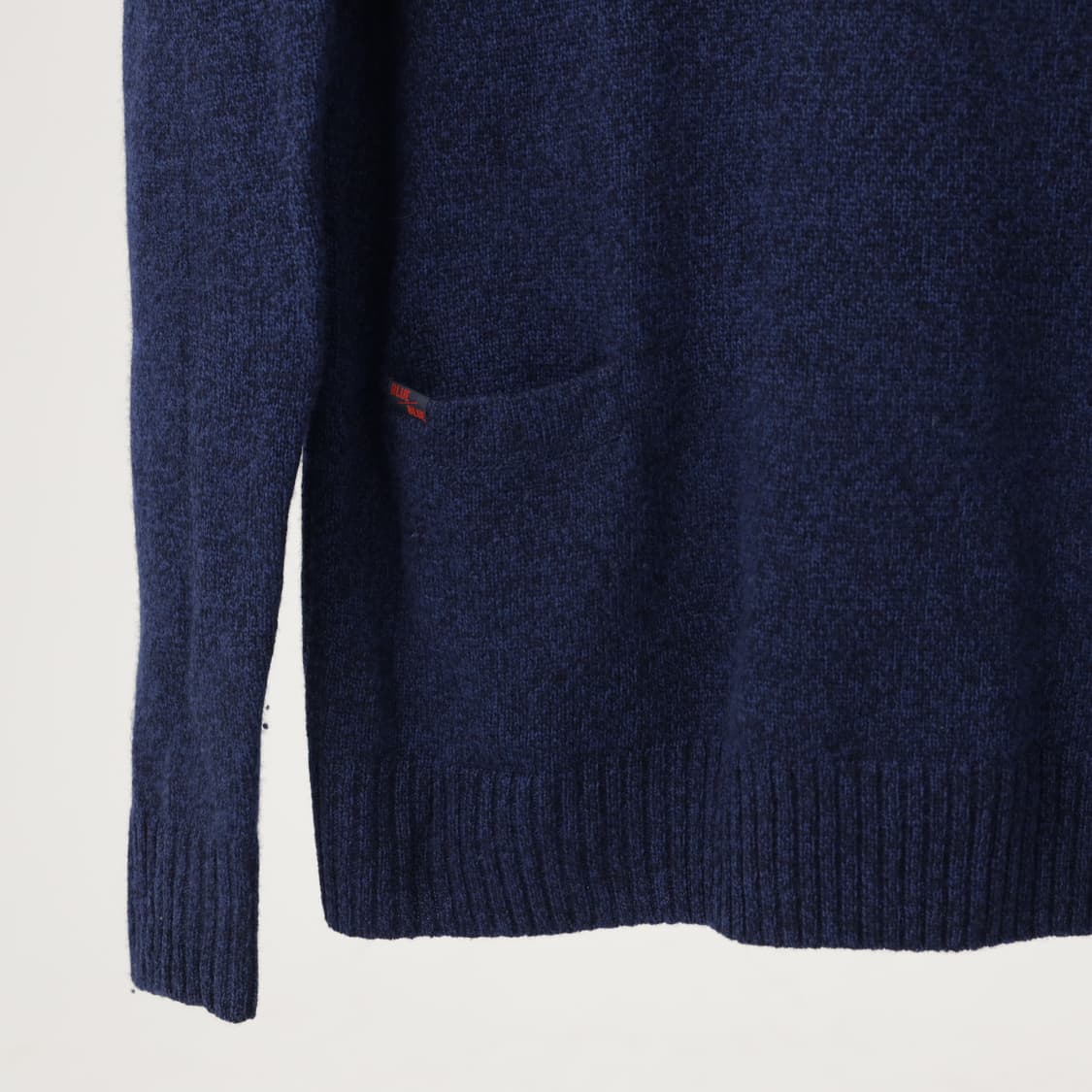 블루블루 포켓 디테일 울 니트 made in japan 상품이미지6