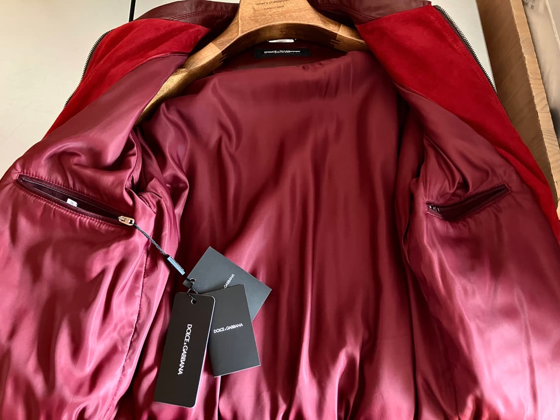 돌체앤가바나 가죽 자켓 상품이미지8