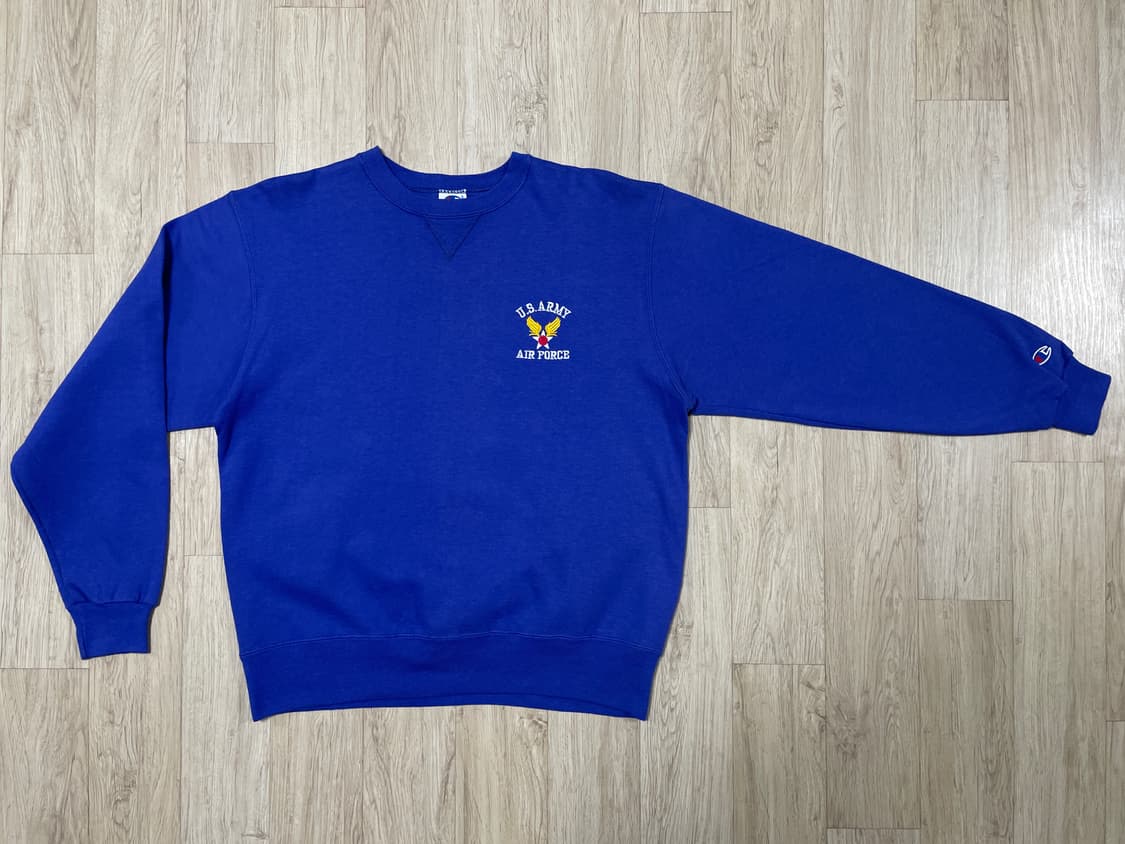 105) 90's 챔피온 미군 맨투맨(미국제)민트급(RRL&LVC&폴로) 상품이미지2