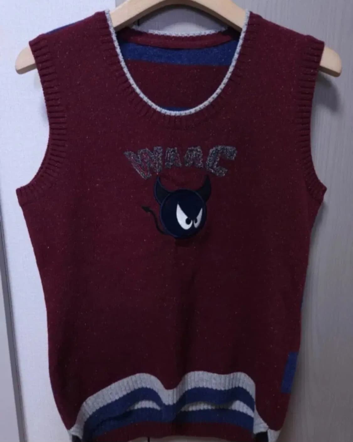 왁(WAAC) 골프 니트조끼, M 상품이미지2