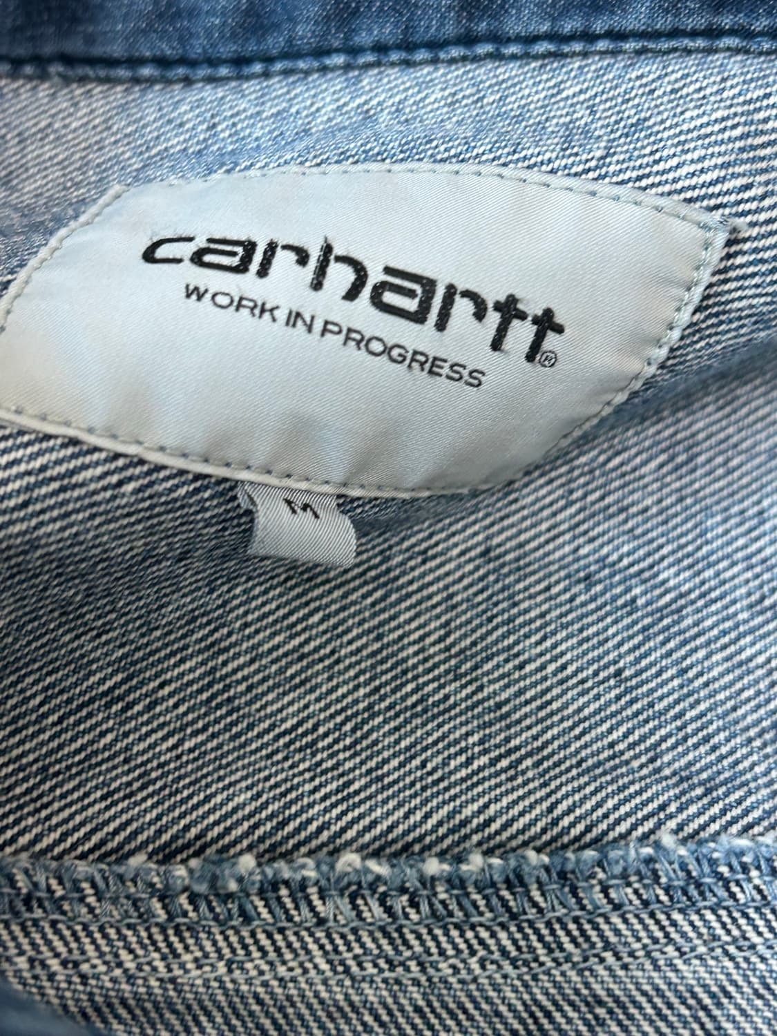 칼하트 wip 살리낙 데님셔츠 자켓 상품이미지7