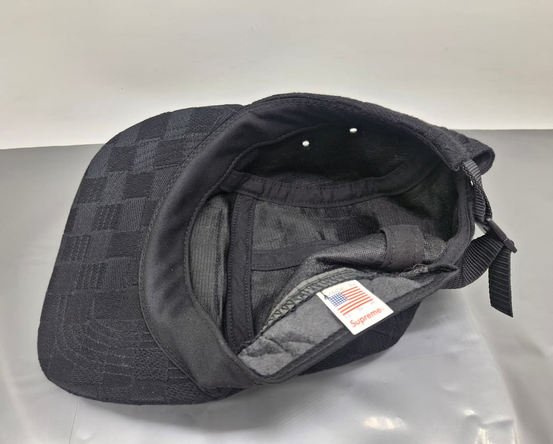 슈프림 체커 블랙모자 상품이미지5