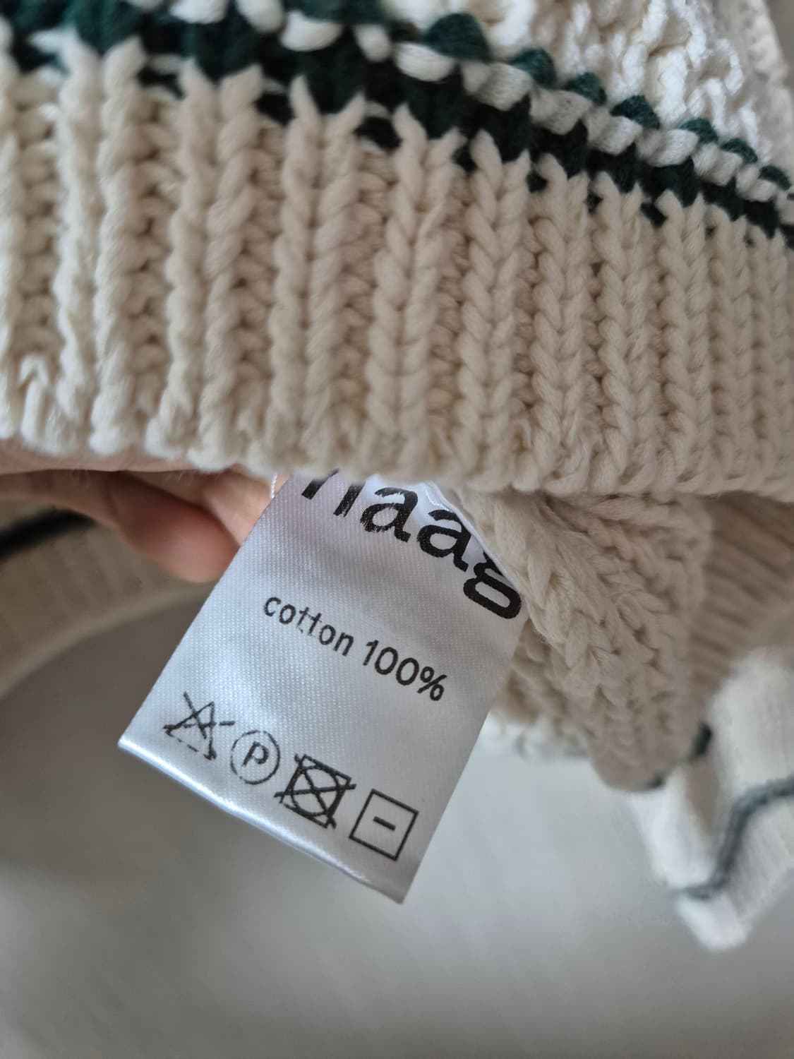 헤이그  haag 크로셰 니트 가디건  (에크루) 상품이미지6