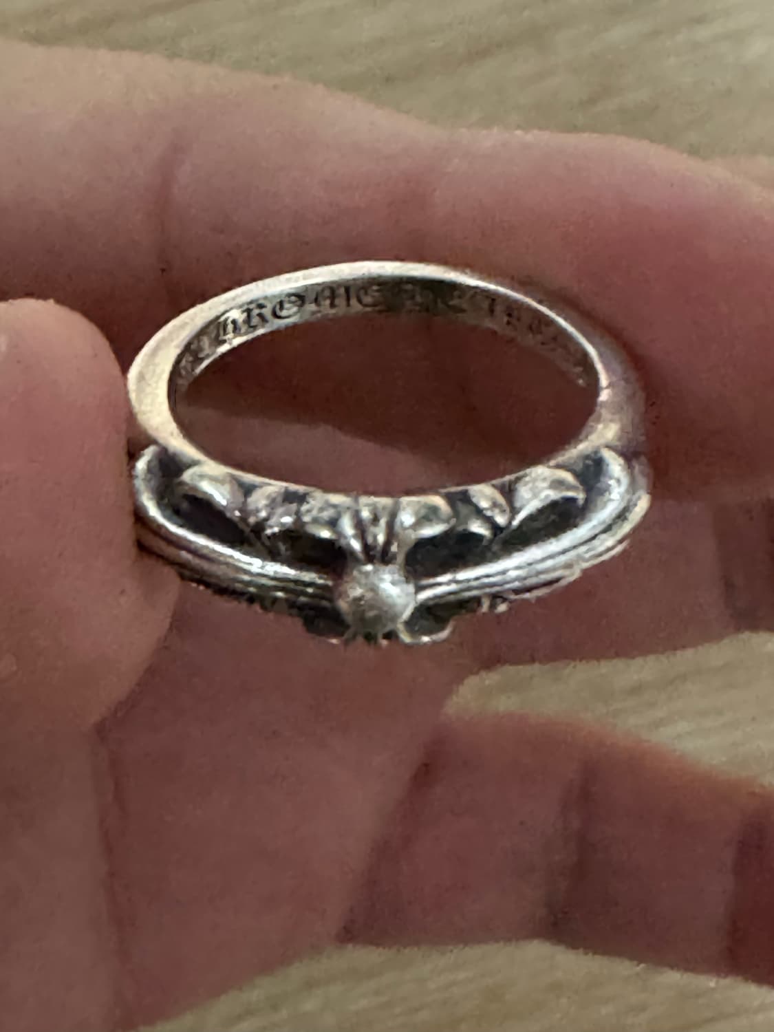 크롬하츠 베이비플로랄링 us 8호 팝니다 상품이미지4