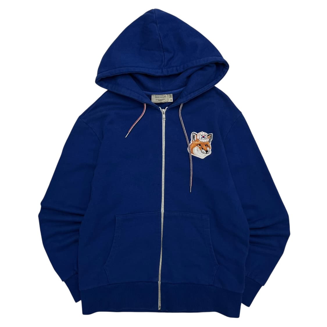메종키츠네 폭스 블루 후드집업 M 상품이미지2