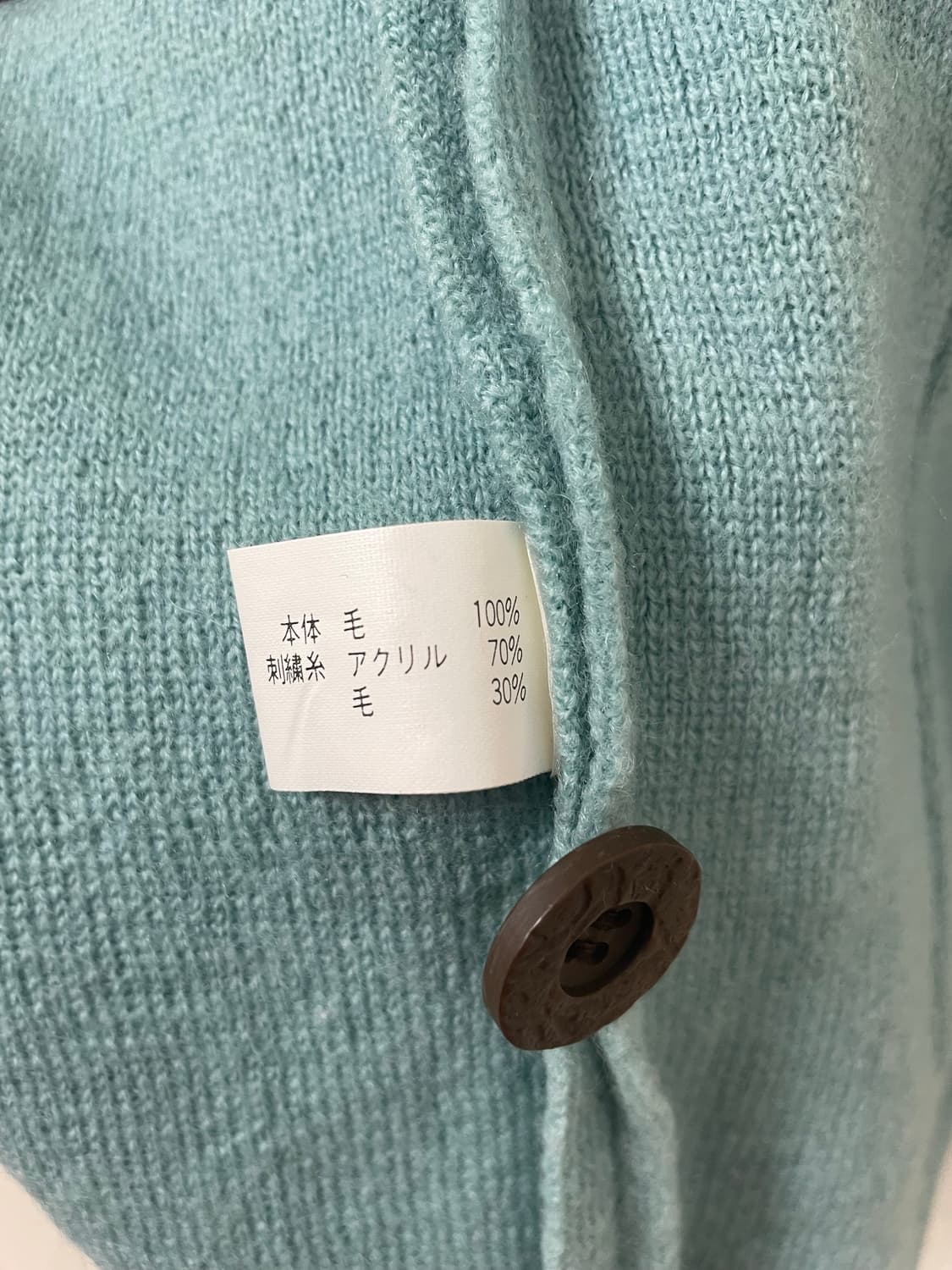 빈티지 일본 일제 자수 꽃무늬 가디건 그래니룩 카리나 상품이미지6