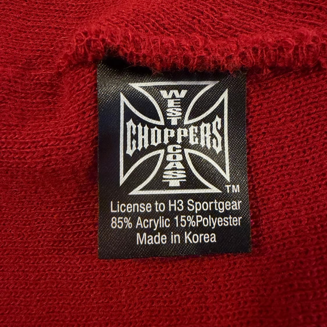 90s Made in Korea 생산 미국빈티지 웨스트코스트차퍼스 비니 상품이미지8