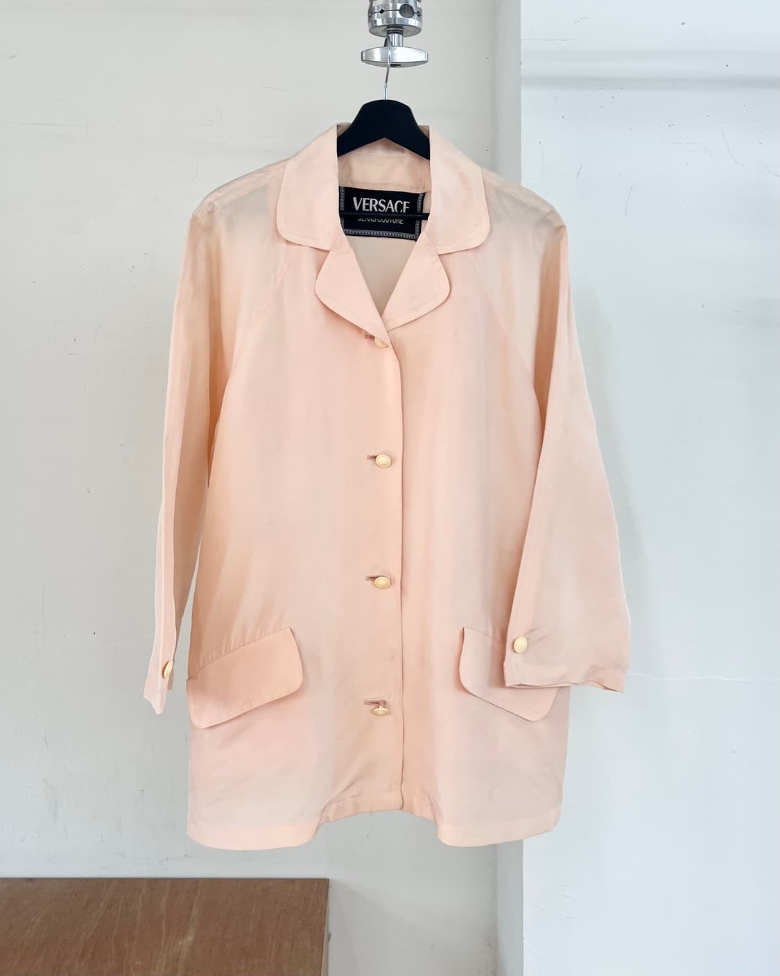 베르사체 라이트 세타 핑크 블레이저 상품이미지1