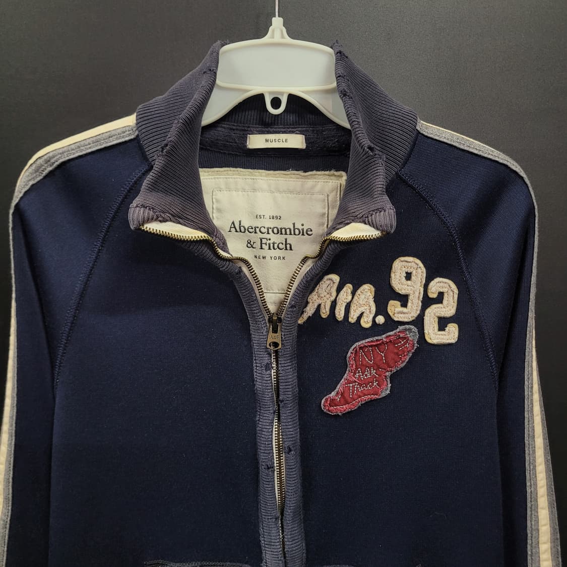 아베크롬비 초빈티지 집업 대대장 희귀템 상품이미지4