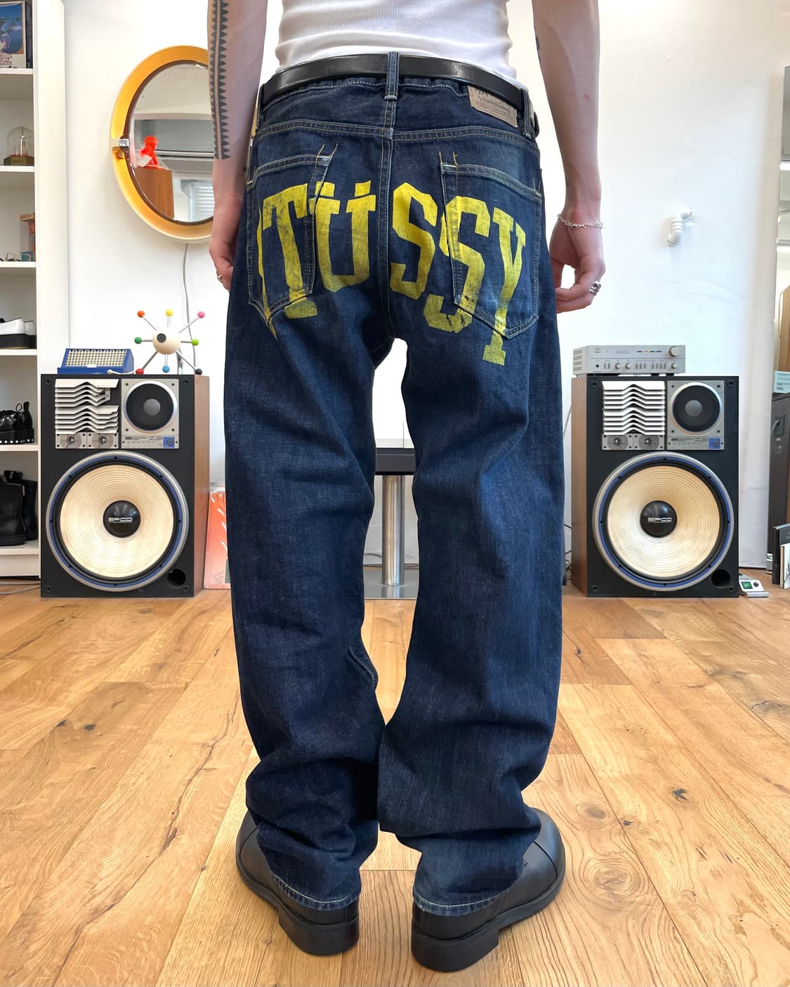 [32] 스투시 러프아웃 00s 데님 팬츠 상품이미지1