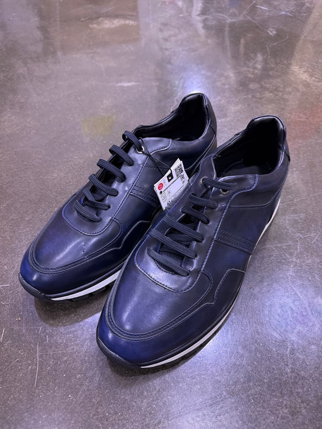 자라 클래식 블루 스니커즈 슈즈 43 (280) 상품이미지1