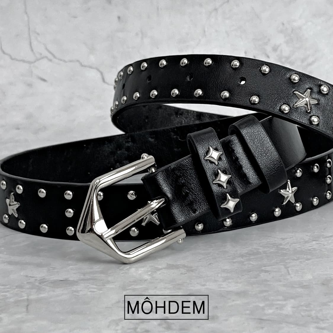 [Unisex] 별3 웨스턴 찡 벨트 상품이미지1