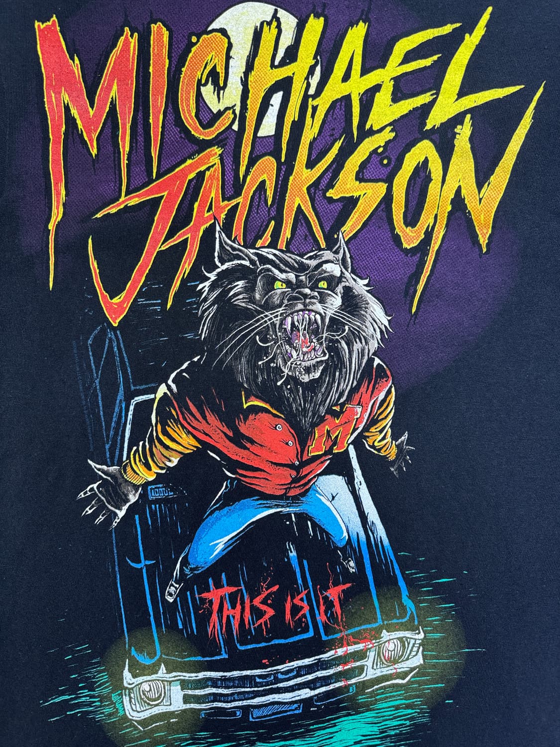 빈티지 00s 마이클잭슨 MICHAEL JACKSON 울프맨 S 상품이미지2