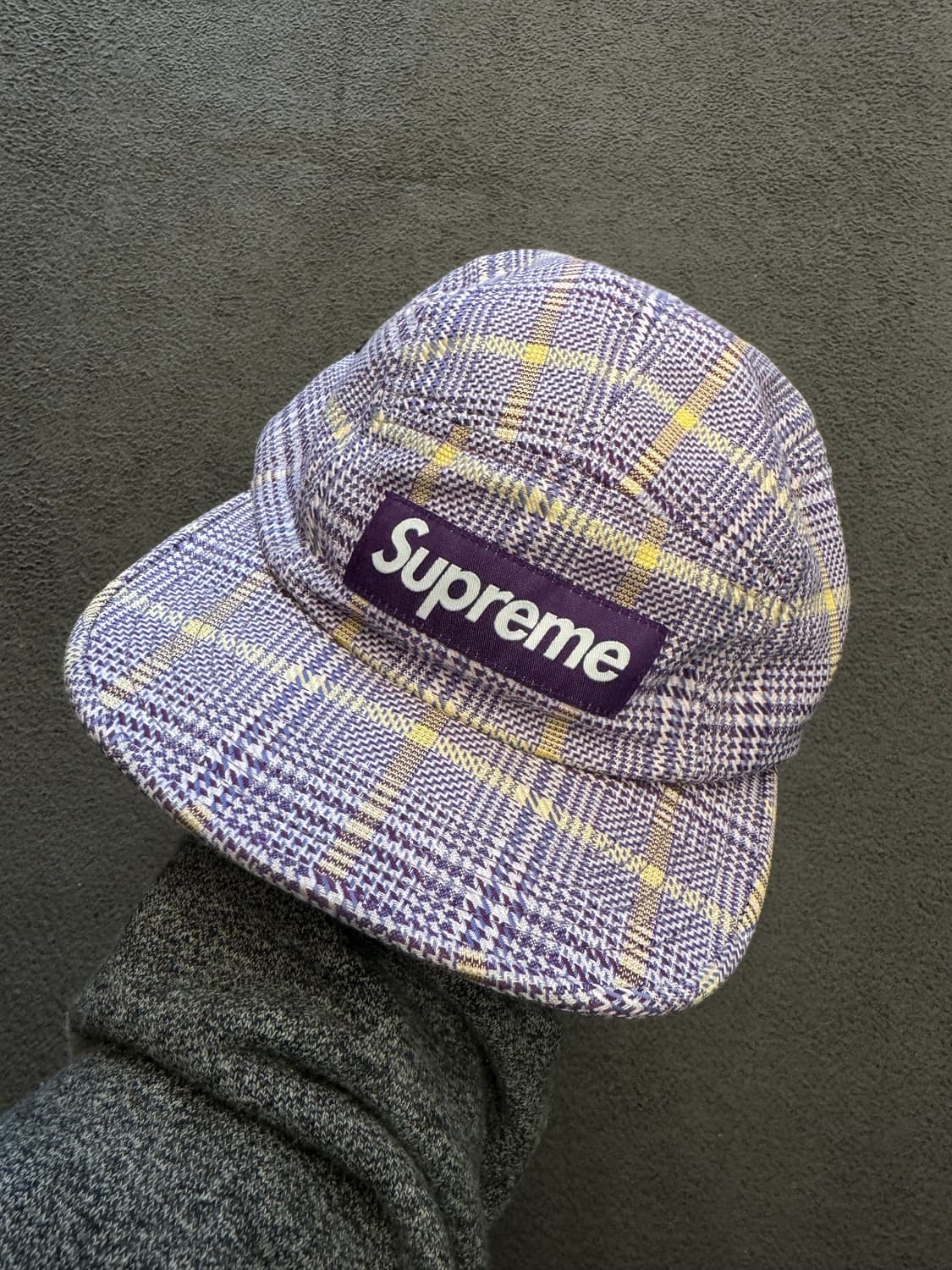 슈프림 모드 플레이트 캠프캡 처분  상품이미지1