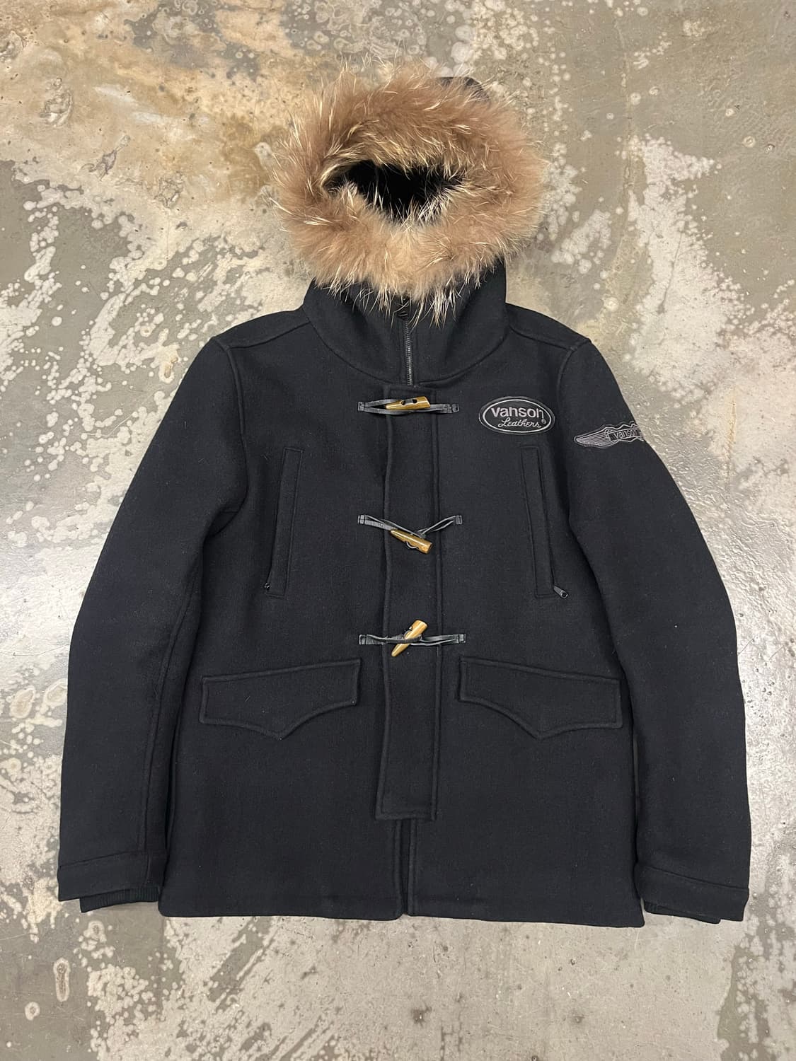 밴슨 라쿤 더플코트 L  상품이미지1