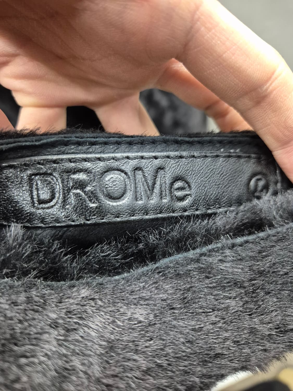 DROMe 리버시블 양가죽 퍼 자켓 L 상품이미지4