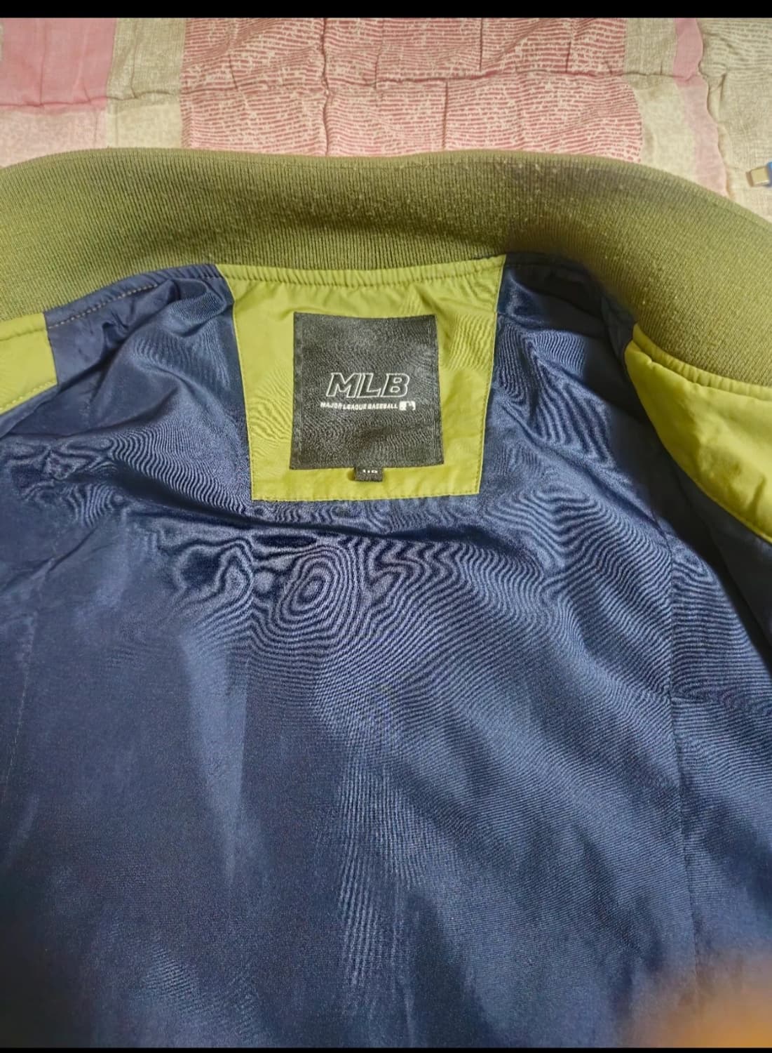 MLB 뉴욕 양키스 롱 야구 점퍼 카키 100MLB  상품이미지6