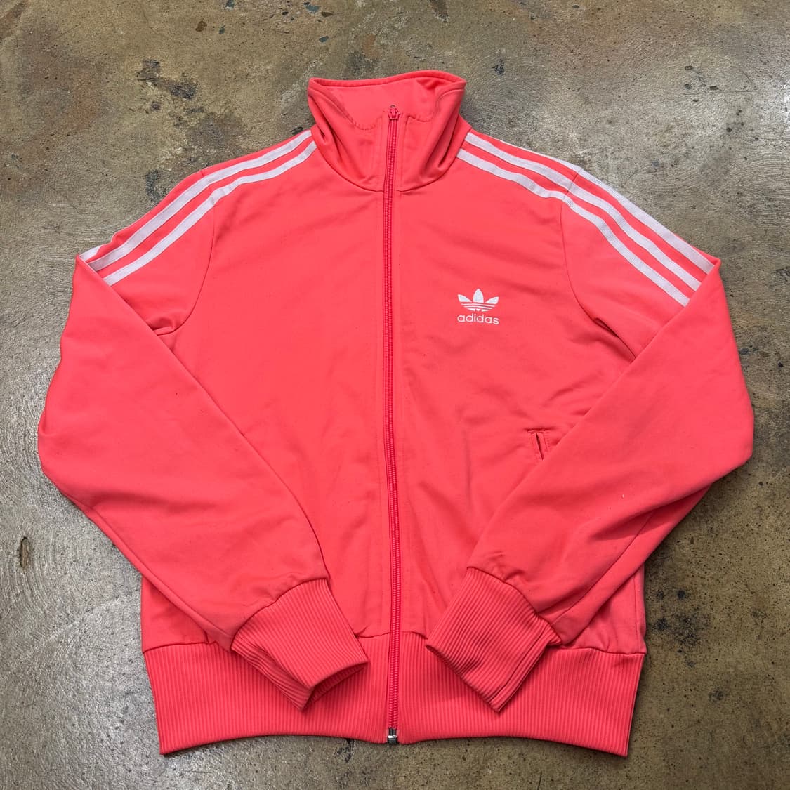 [정품/38] 아디다스 3선 져지 핑크 트랙탑 b17 상품이미지2