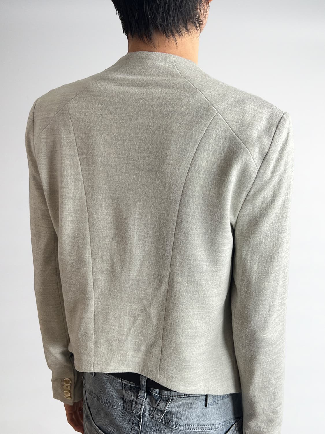 Helmut Lang (헬무트랭) 비대칭 울 자켓 상품이미지4