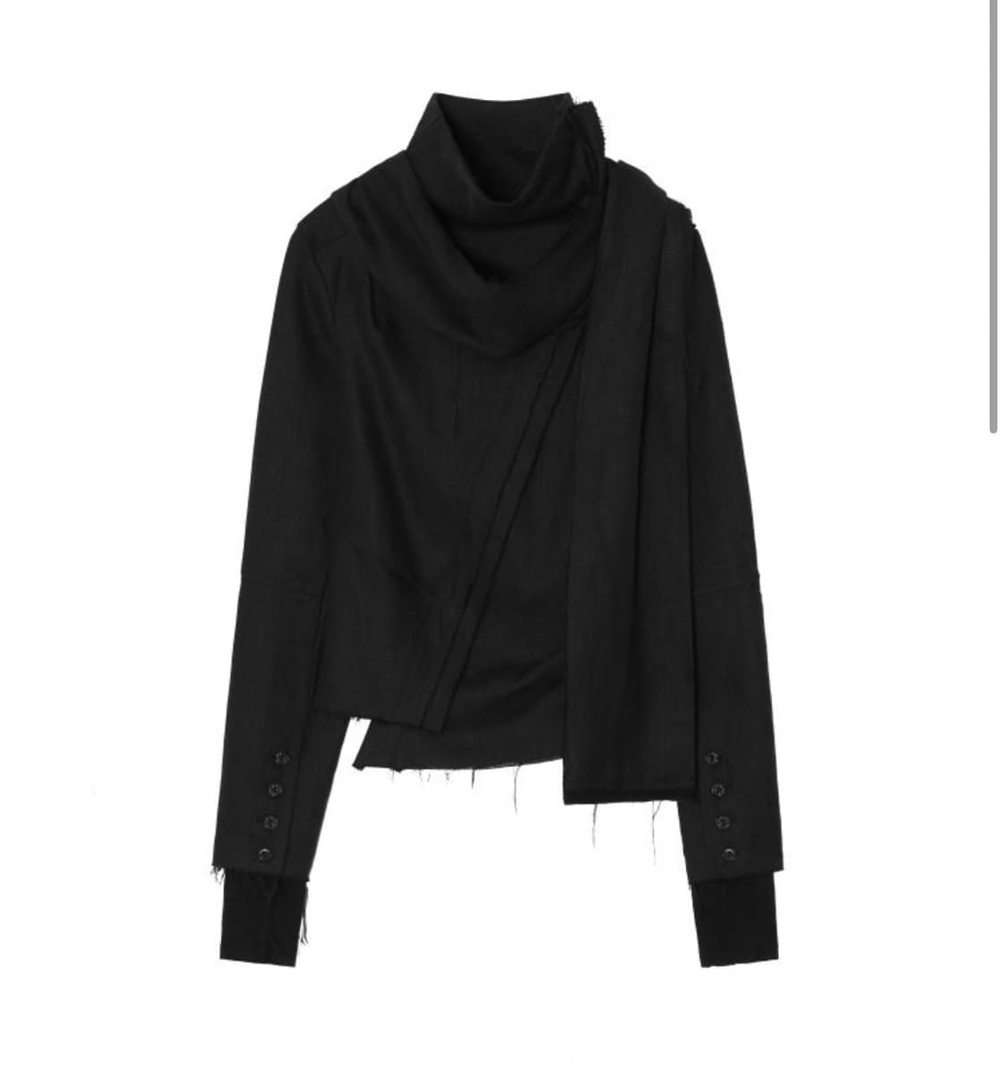 Asym scarf jacket 상품이미지1