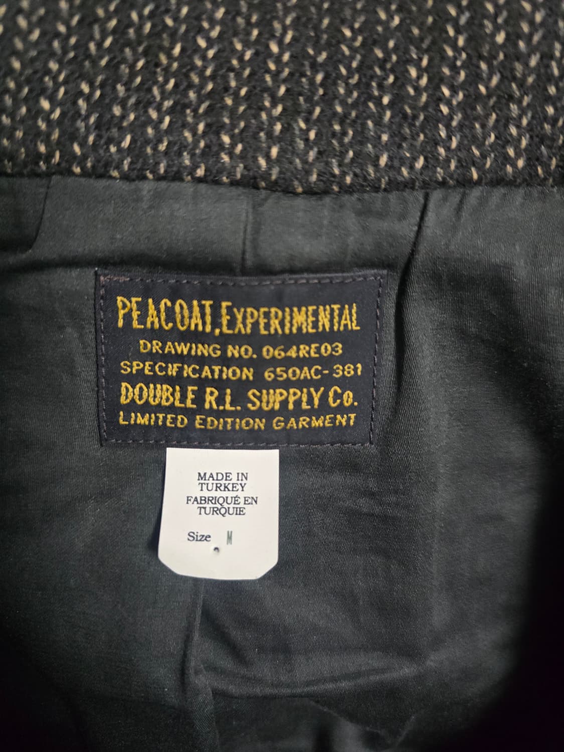 RRL Limited edition Peacoat experimental 상품이미지2