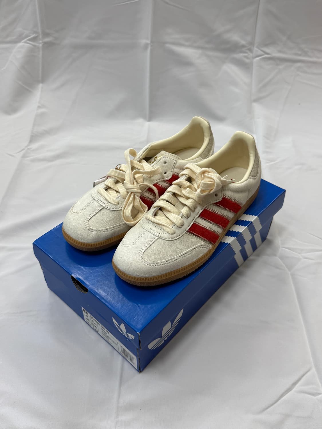 [새상품]아디다스 삼바 OG 베이지 크림 화이트 w250 상품이미지1