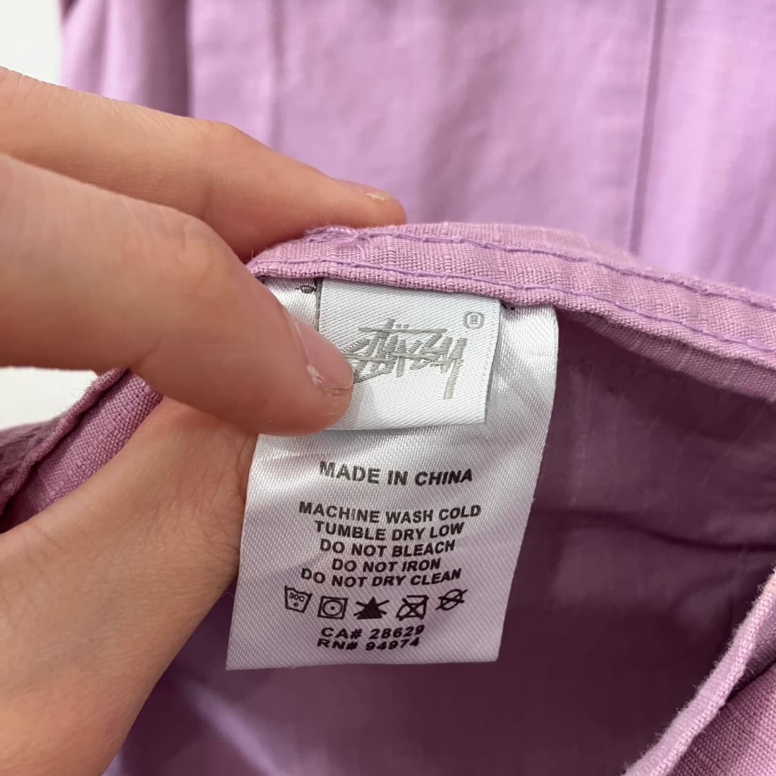 170 스투시 퍼티그 bdu 자켓 라벤더 상품이미지5