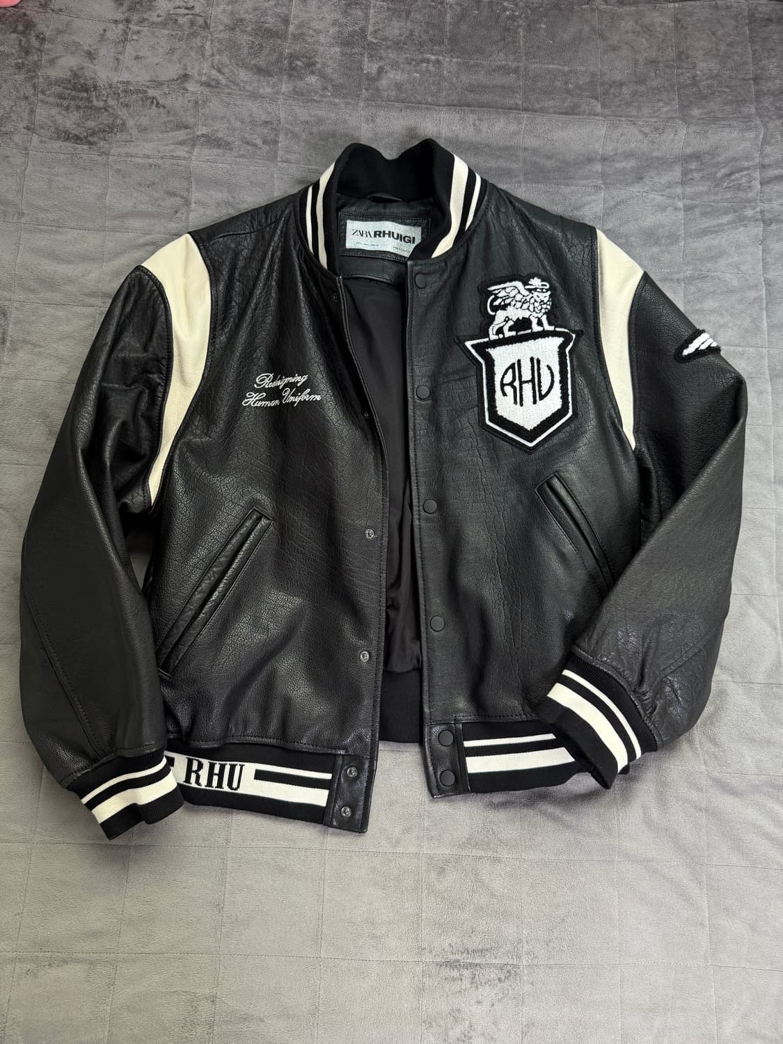 자라 루이지 레더 봄버 자켓 상품이미지1