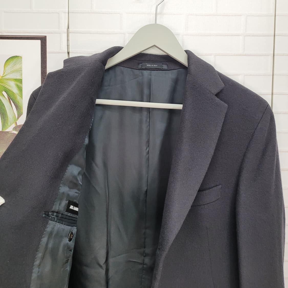 질샌더 100%캐시미어 자켓 롱 코트 Made in Italy 48사이즈 상품이미지5