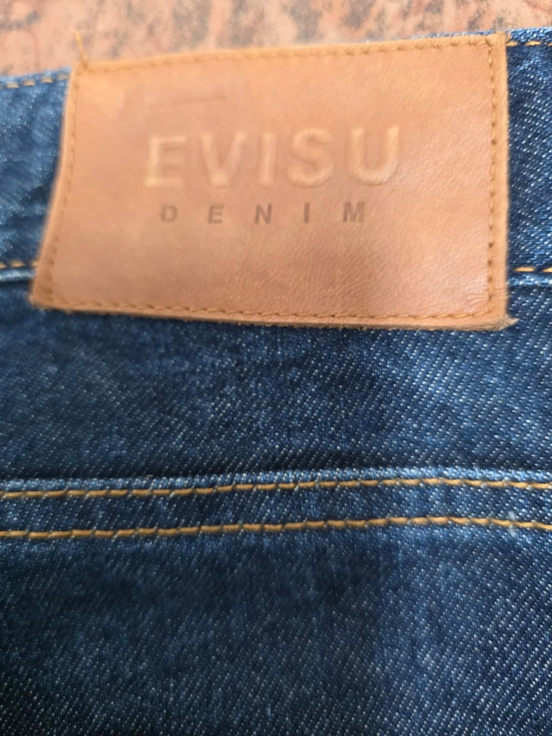 에비수 슬림 스트레이트핏 데님 팬츠 청바지 32 상품이미지3