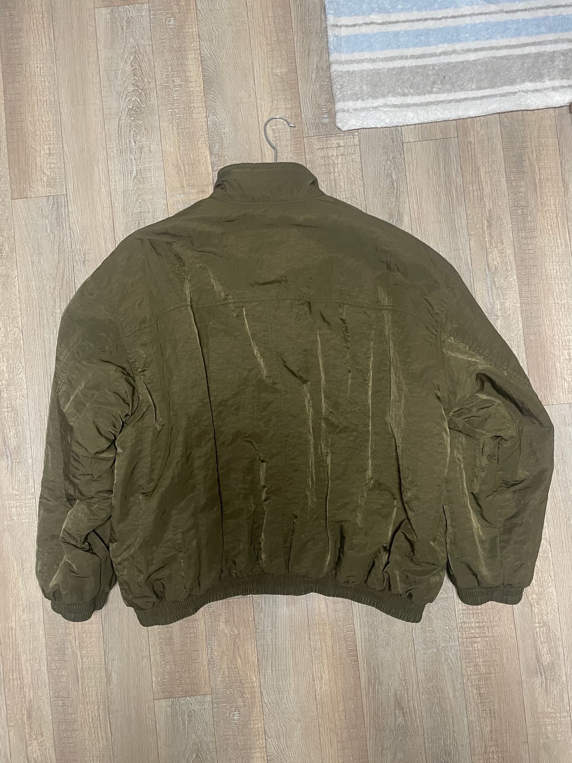 iey 와이어카라점퍼 카키 상품이미지2