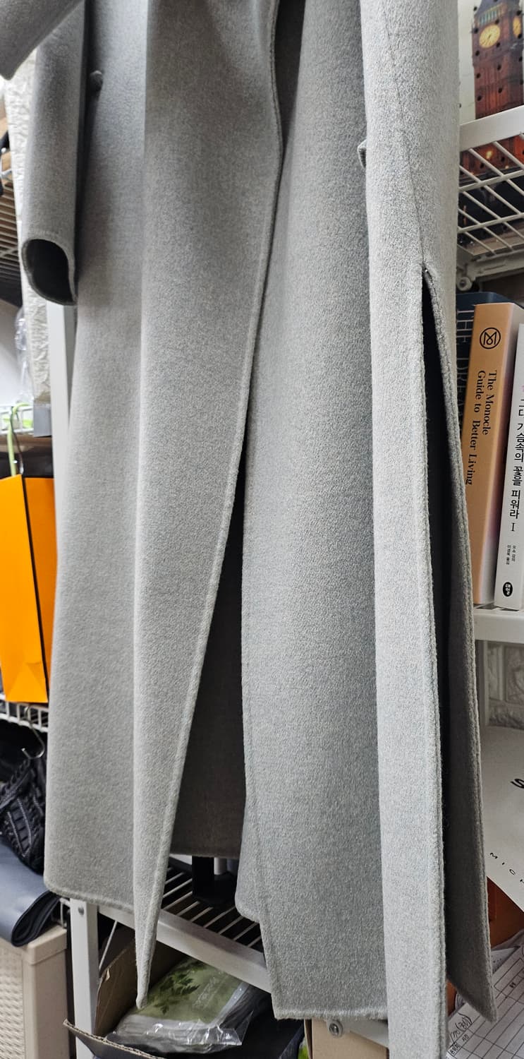 랑방 여성 롱코트 66 캐시미어 울 코트 AD08 상품이미지3