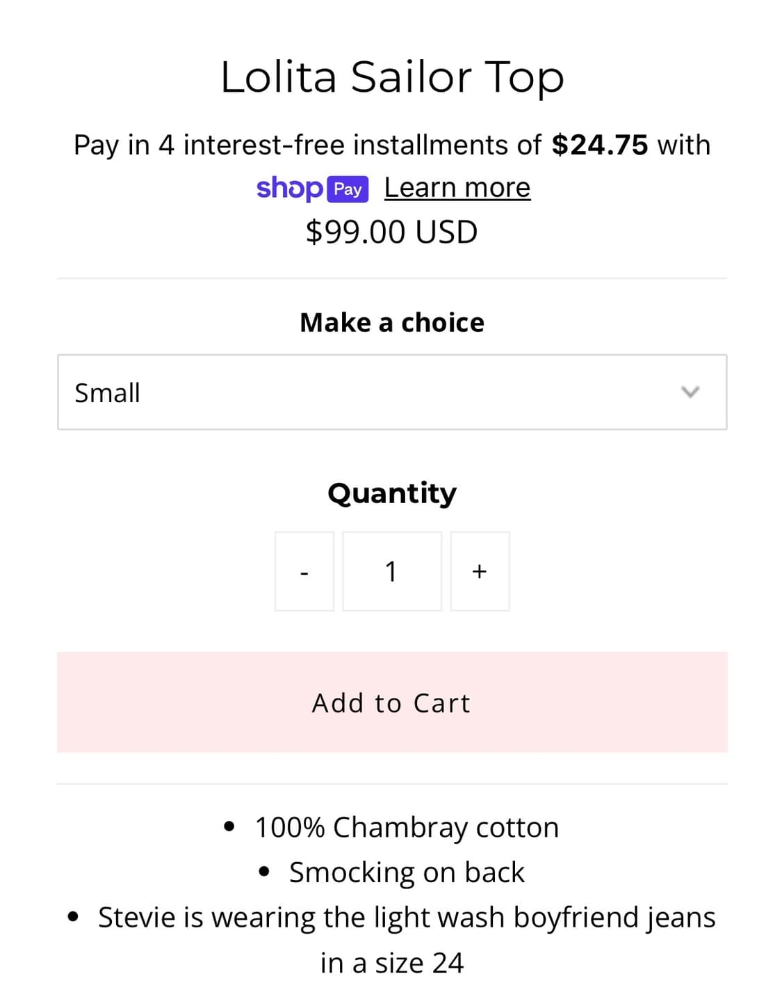 L'ecole Des Femmes - Lolita Sailor Top 상품이미지5