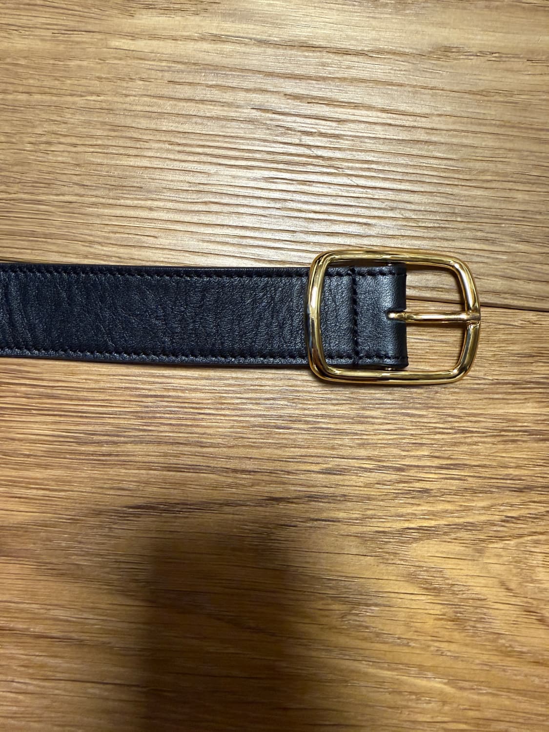 식스앤어하프 소가죽 금장벨트 75 상품이미지5
