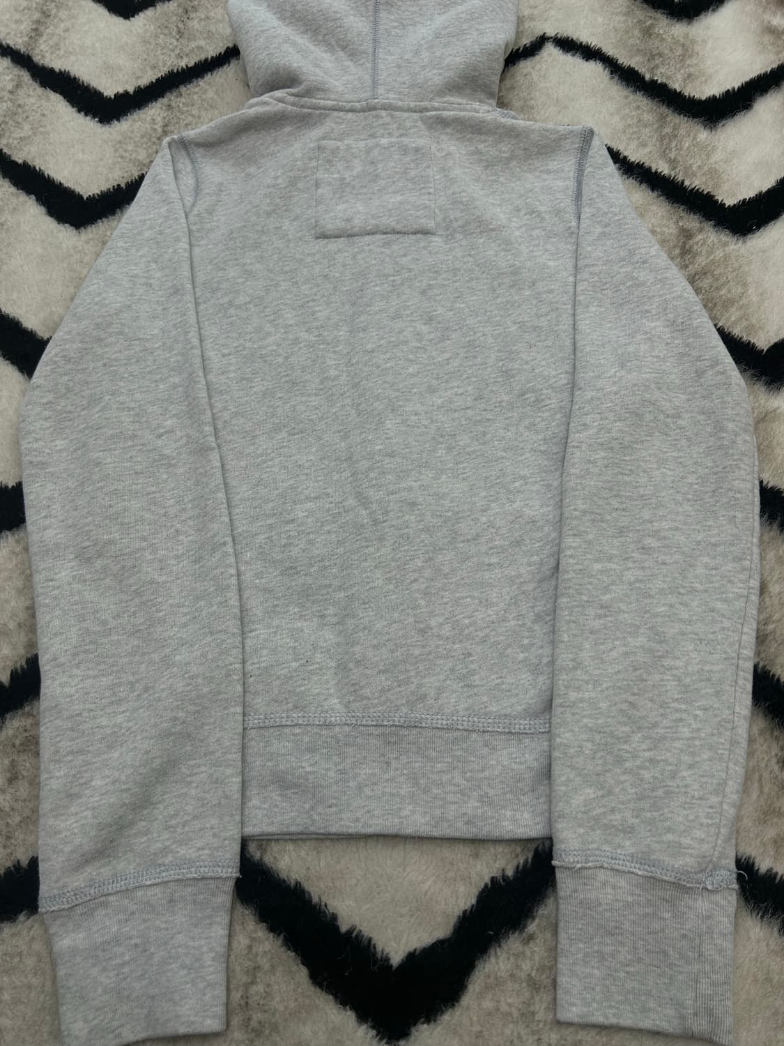 [S]홀리스터 스펠아웃 후드집업/옅은그레이/기모 상품이미지4