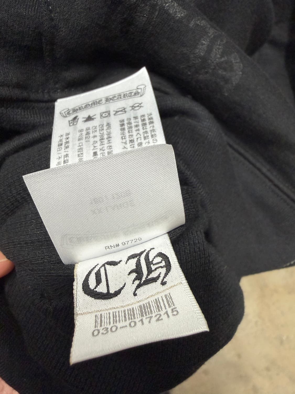 ChromeHearts 크롬하츠 카모 크로스 집업 후드 헤비웨이트 XXL 상품이미지8