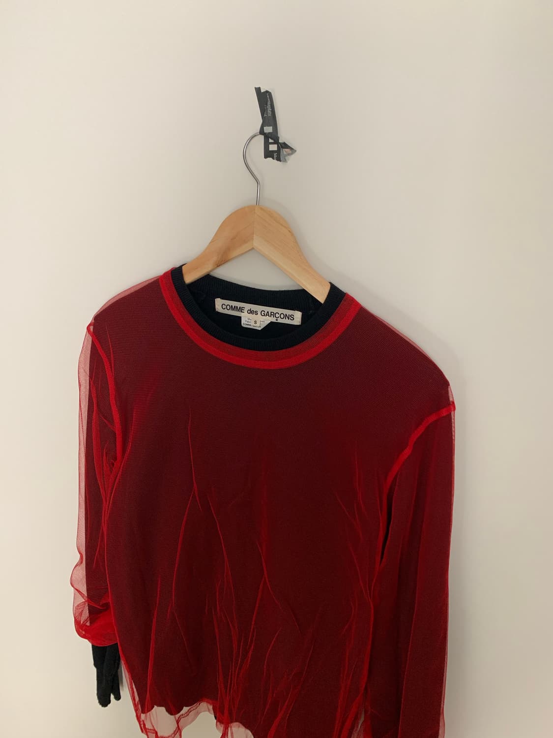 꼼데가르송 튤 레이어드 니트 상품이미지4