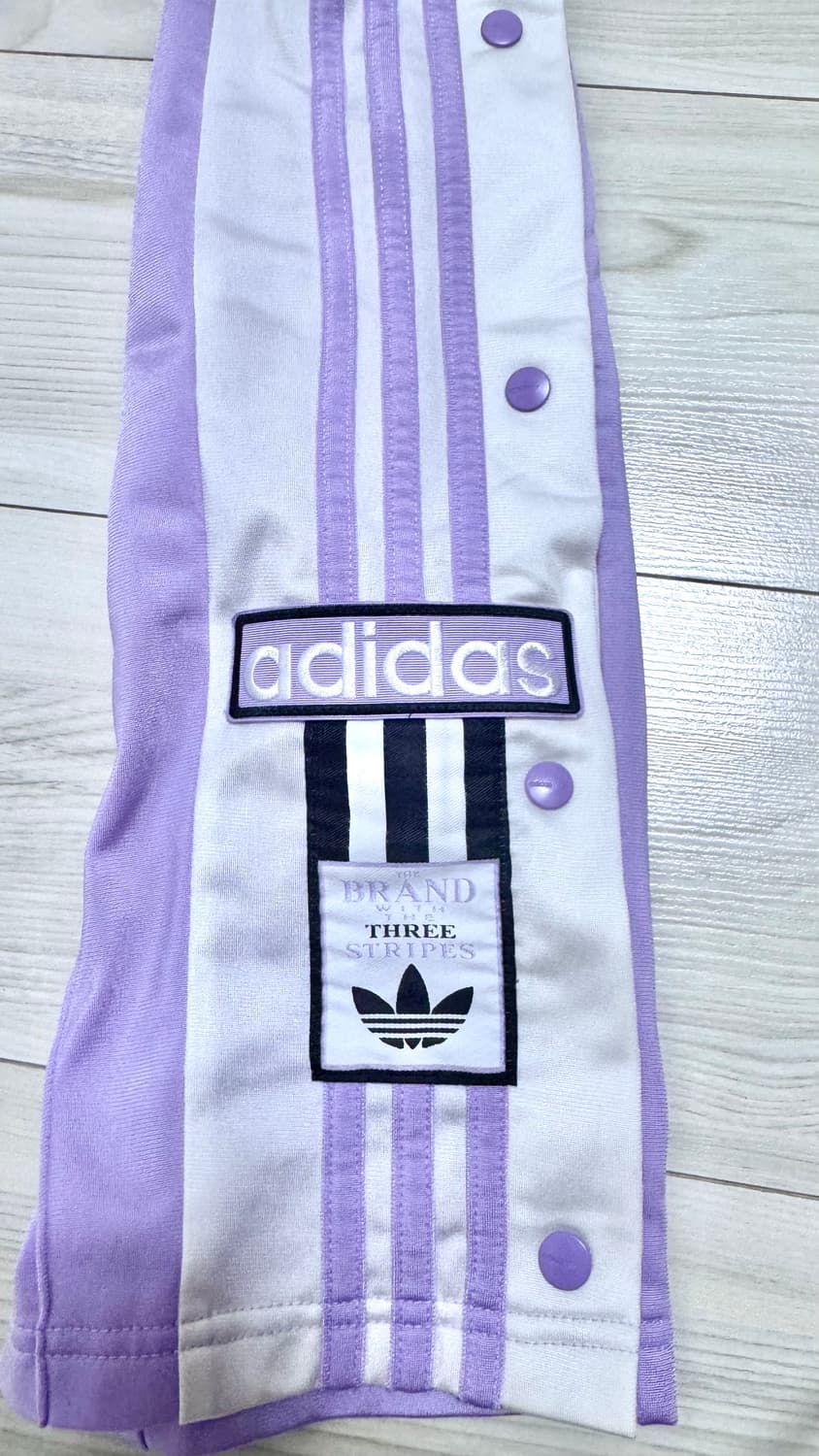 제니 아디다스 오리지널 아디브레이크 트랙팬츠 연보라 XS 상품이미지3