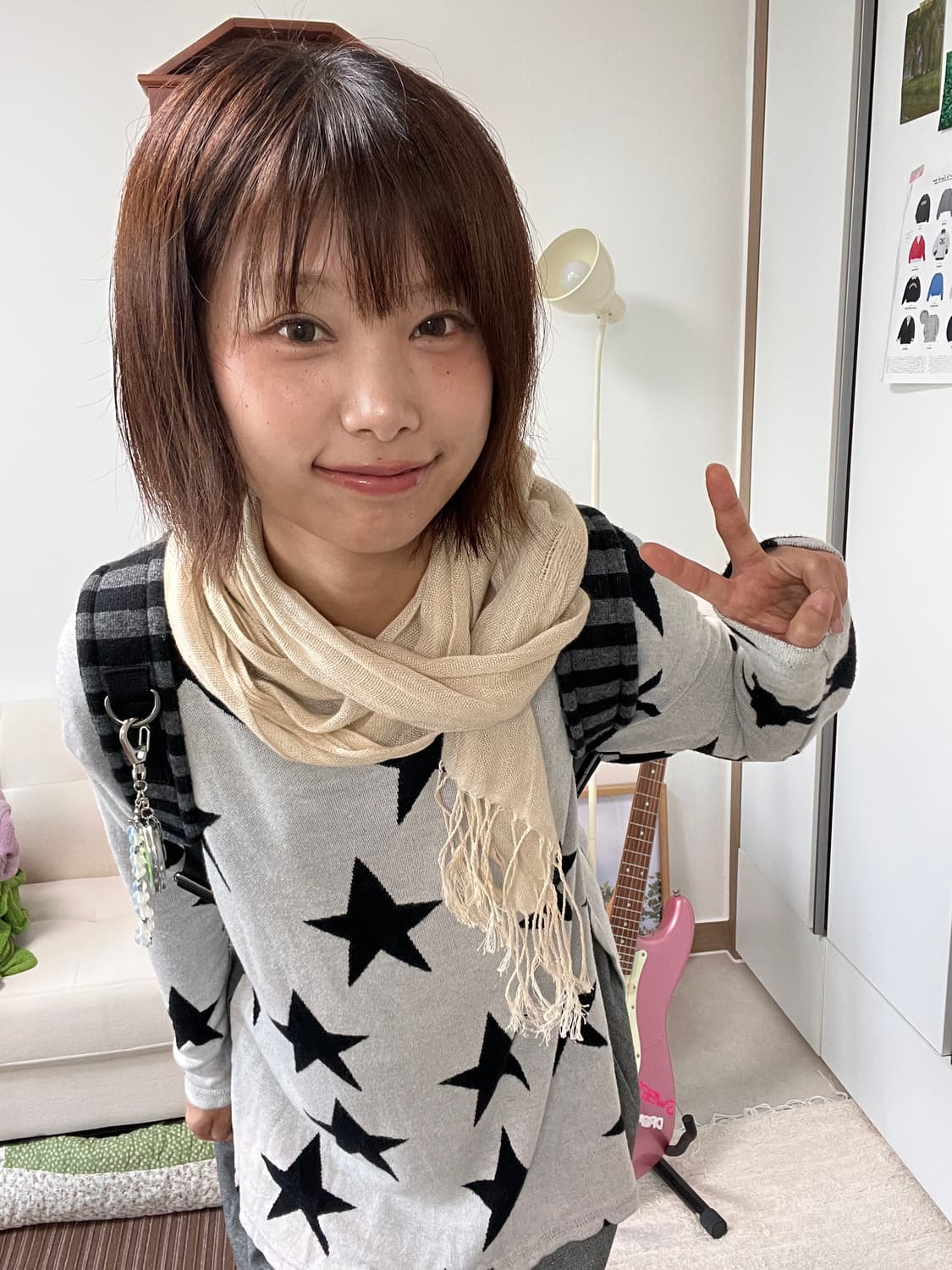 별 패턴 니트 상품이미지4