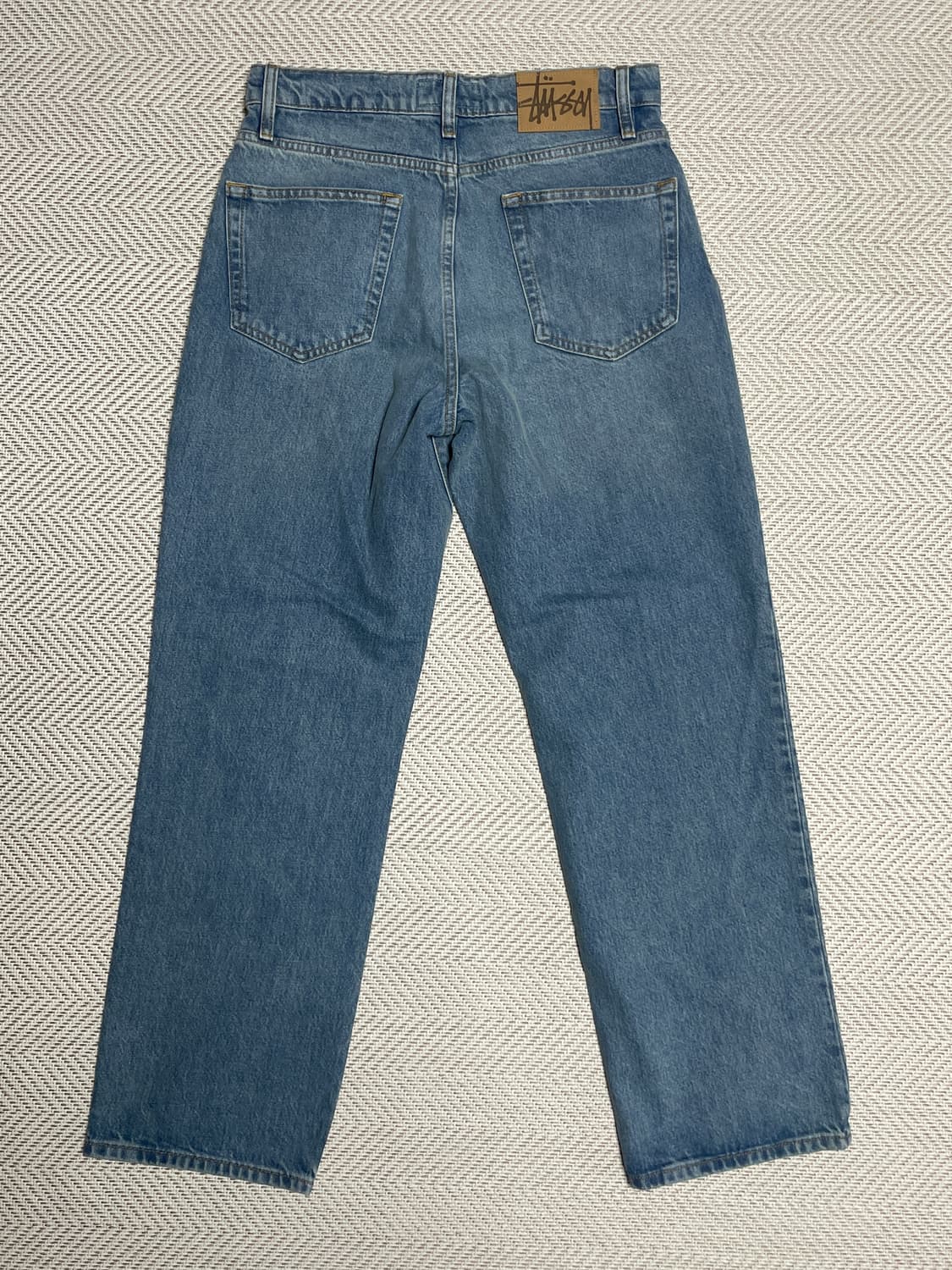 스투시 클래식 진 워시드 블루 상품이미지2