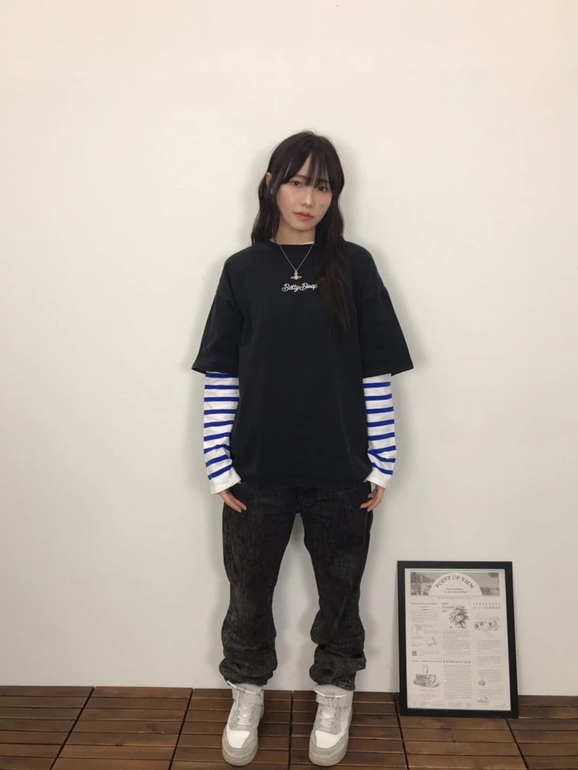 Betty Boop Back Graphic Tee 상품이미지2