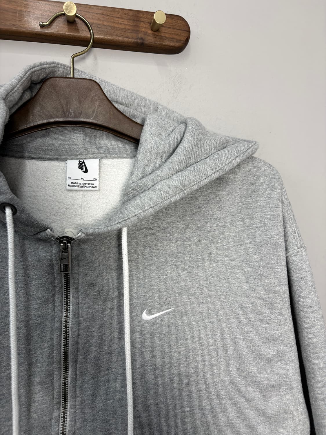 나이키 NRG 솔로 스우시 풀집업 후드 그레이 A3756 상품이미지3