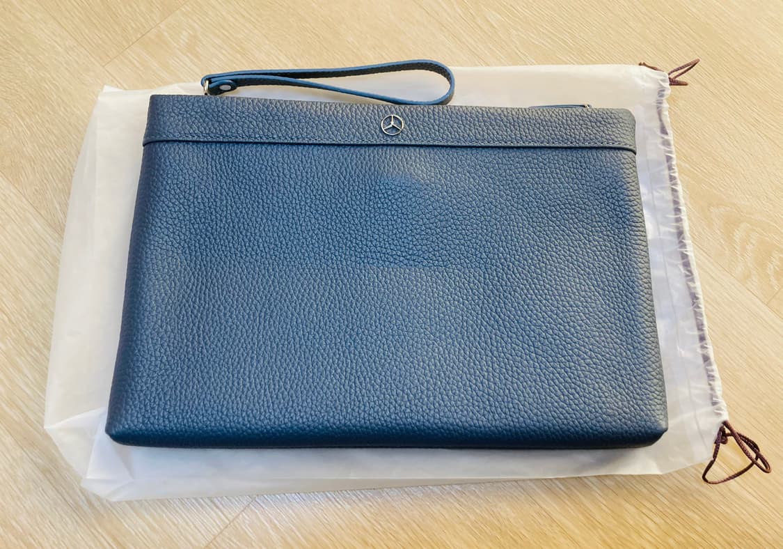 벤츠 가죽 클러치 백 상품이미지1