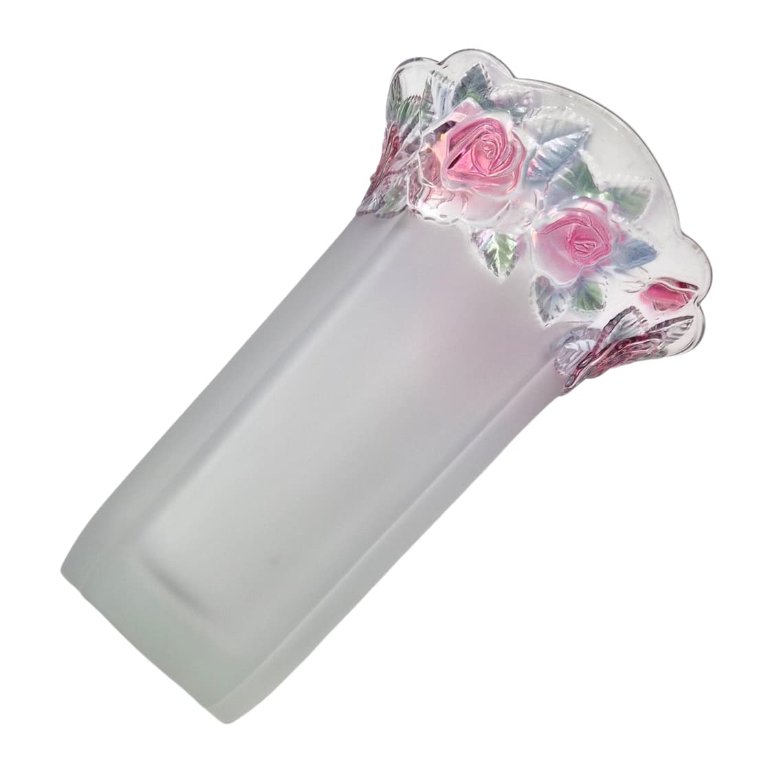 90s 소가 컬러 로즈 불투명 러플 기둥 꽃병 상품이미지6