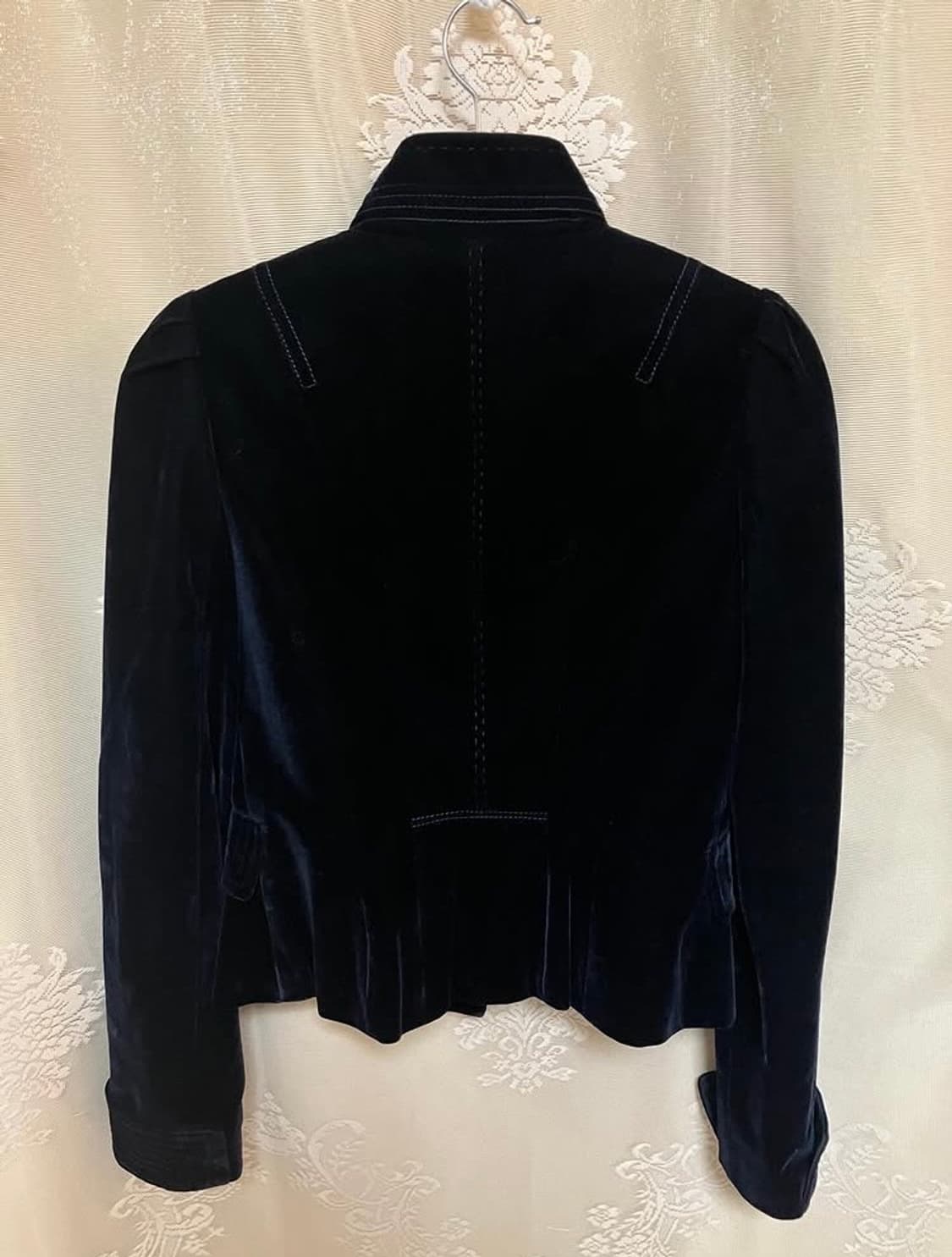 빈티지 스웨이드 스티치 디테일 자켓 상품이미지4