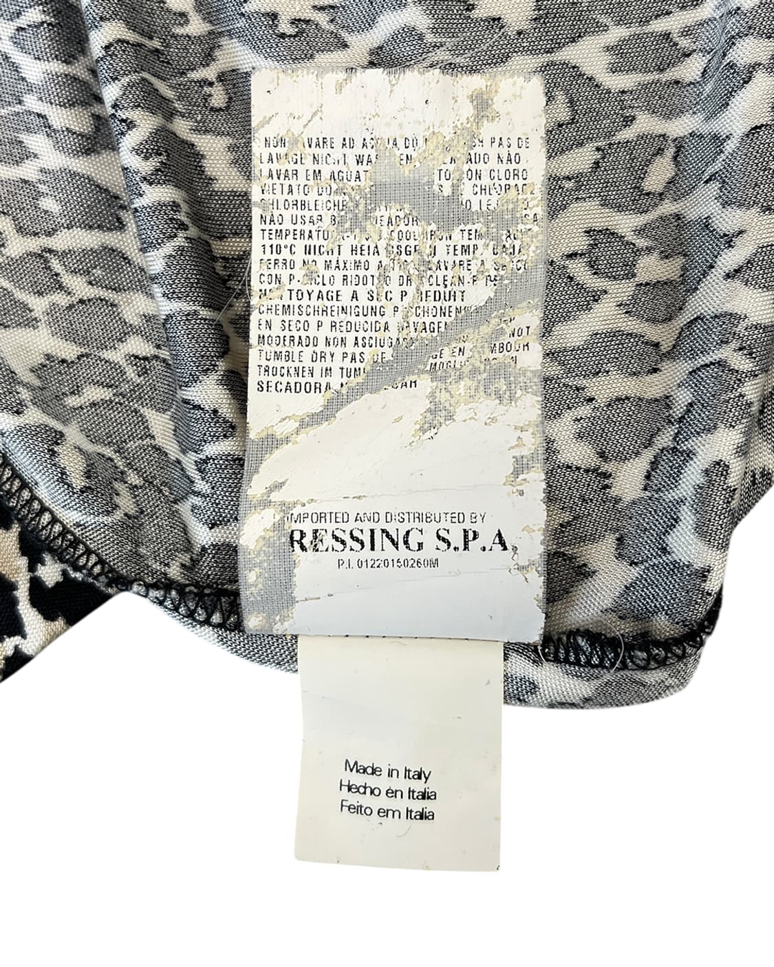 로베르토 카발리 버클 디테일 레오파드 프린트 드레스 상품이미지10